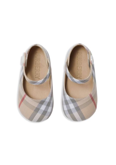 Ballerina modello Mary Jane a quadri Burberry Kids BURBERRY KIDS | SCARPE | 8090482A2205